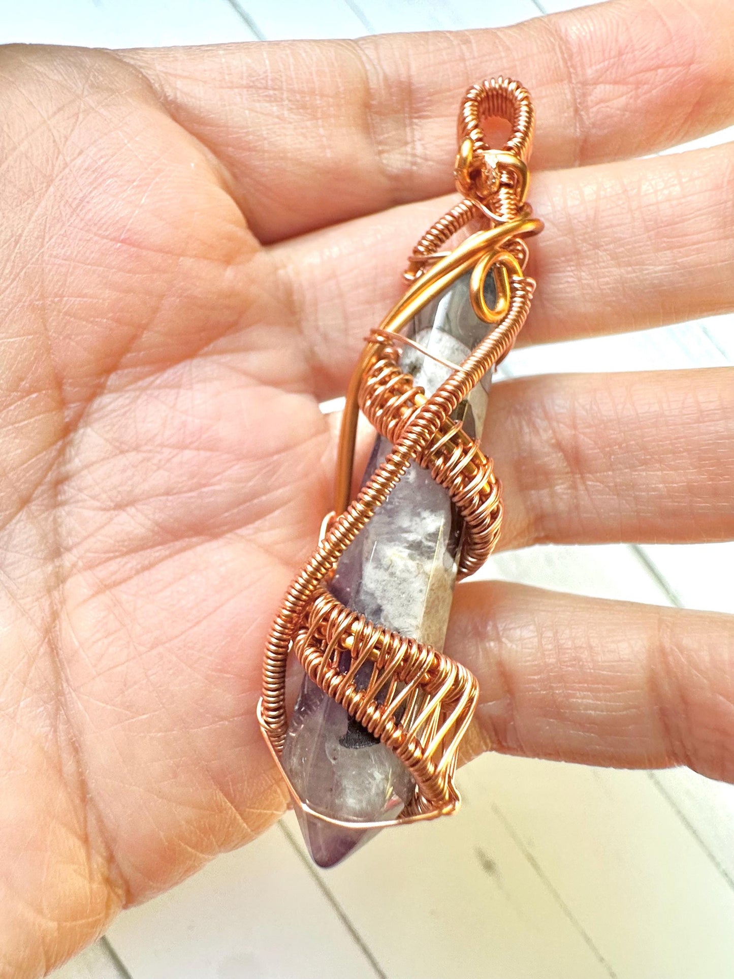 Peacefully Aligned Amethyst Wand