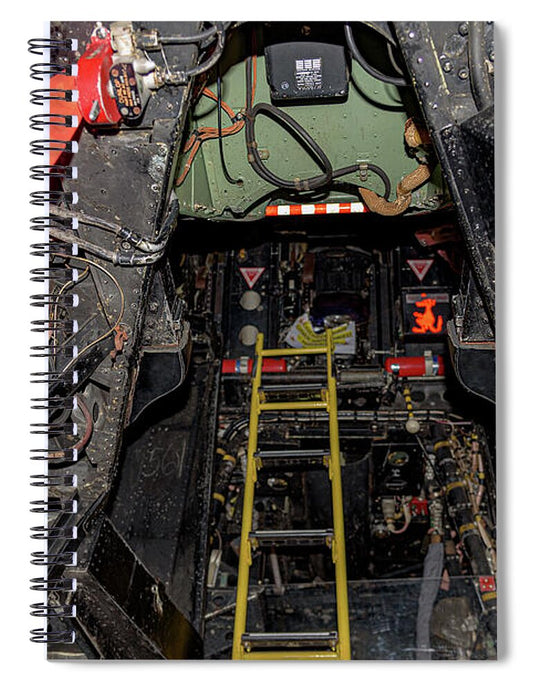 Aviation Cockpit Control Center 2 - Spiral Notebook