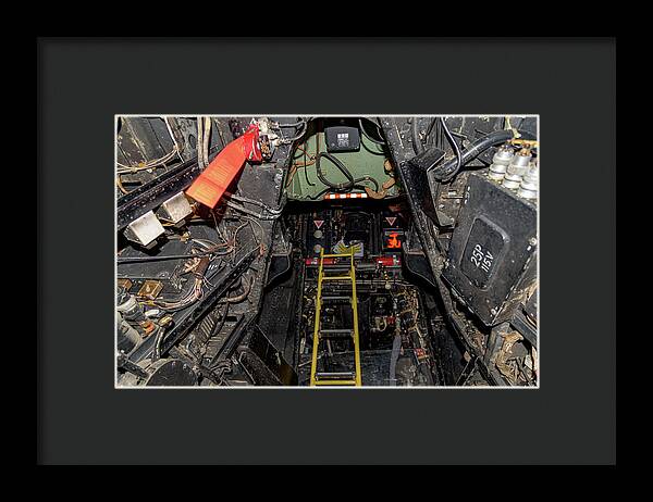 Aviation Cockpit Control Center 2 - Framed Print