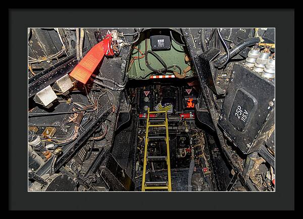 Aviation Cockpit Control Center 2 - Framed Print