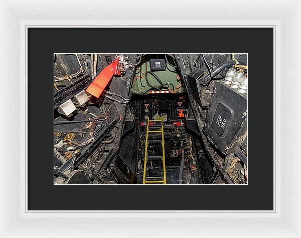 Aviation Cockpit Control Center 2 - Framed Print