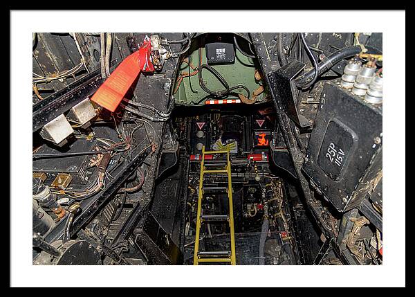 Aviation Cockpit Control Center 2 - Framed Print