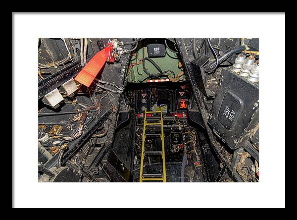 Aviation Cockpit Control Center 2 - Framed Print