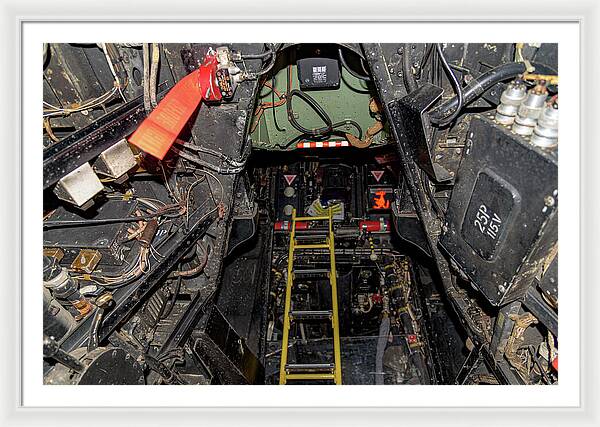 Aviation Cockpit Control Center 2 - Framed Print