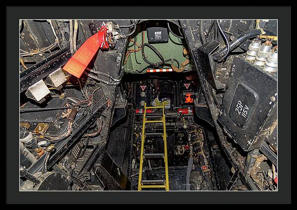 Aviation Cockpit Control Center 2 - Framed Print