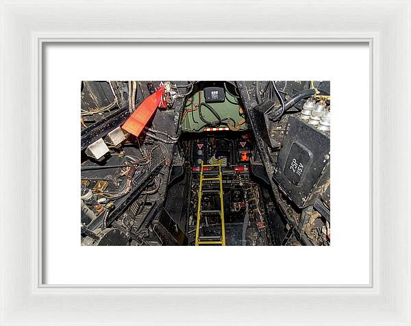 Aviation Cockpit Control Center 2 - Framed Print