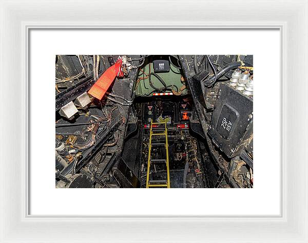 Aviation Cockpit Control Center 2 - Framed Print