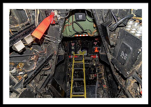 Aviation Cockpit Control Center 2 - Framed Print