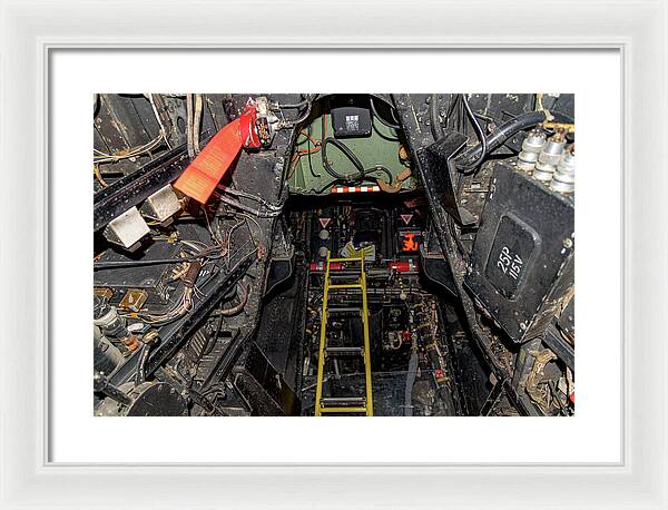 Aviation Cockpit Control Center 2 - Framed Print