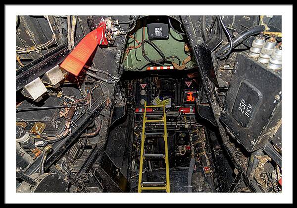 Aviation Cockpit Control Center 2 - Framed Print