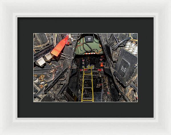 Aviation Cockpit Control Center 2 - Framed Print