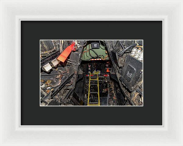 Aviation Cockpit Control Center 2 - Framed Print