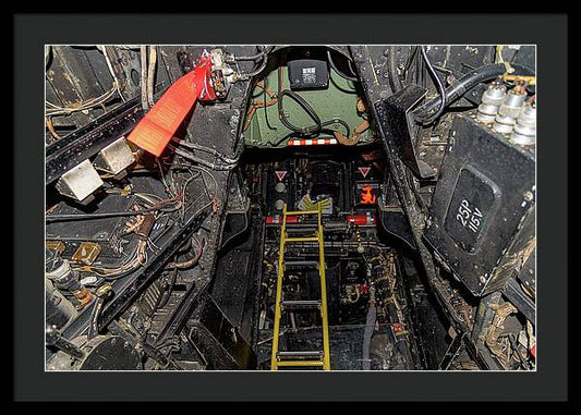 Aviation Cockpit Control Center 2 - Framed Print