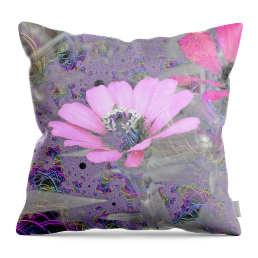 Dark Purples and Magentas 2 - Throw Pillow