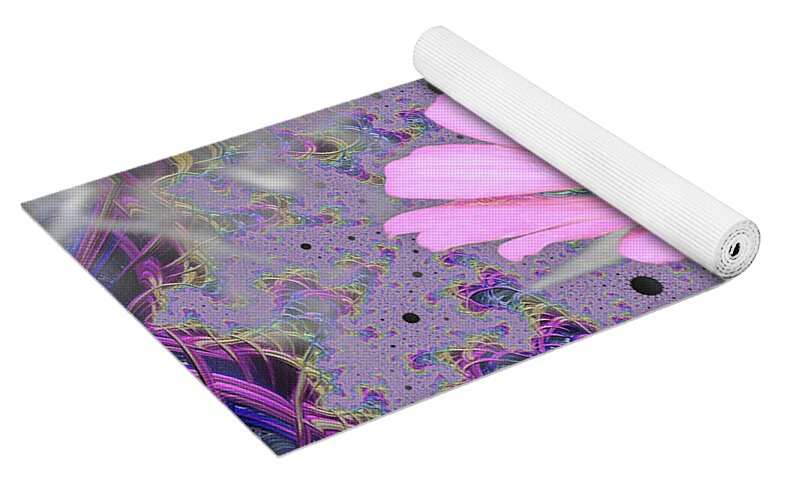 Dark Purples and Magentas 2 - Yoga Mat