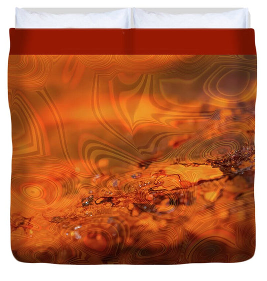 Rustic Nature Abstract 2 - Duvet Cover