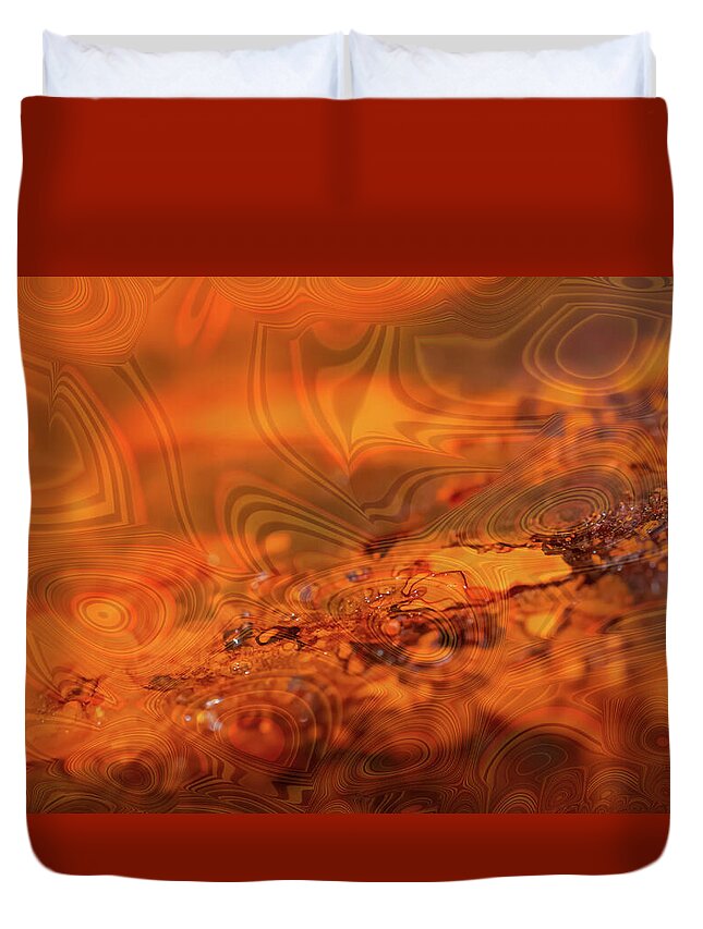 Rustic Nature Abstract 2 - Duvet Cover
