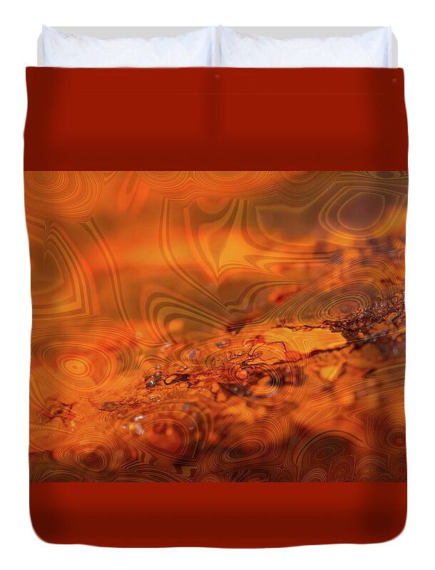 Rustic Nature Abstract 2 - Duvet Cover