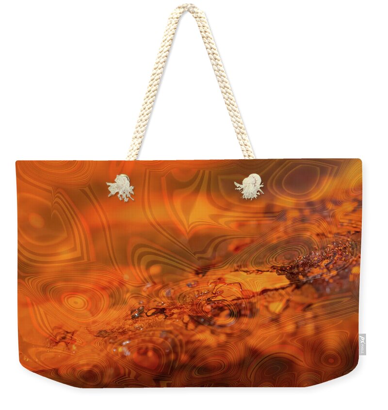 Rustic Nature Abstract 1 - Weekender Tote Bag