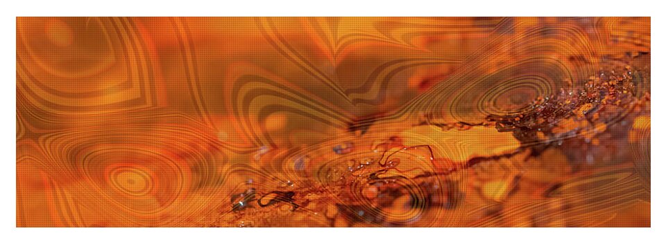 Rustic Nature Abstract 1 - Yoga Mat