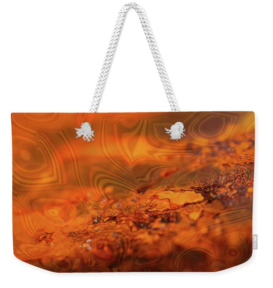 Rustic Nature Abstract 1 - Weekender Tote Bag