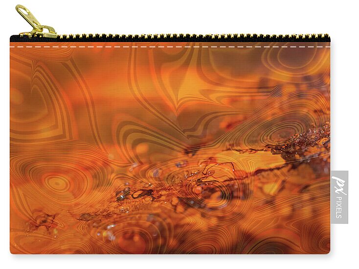 Rustic Nature Abstract 1 - Zip Pouch