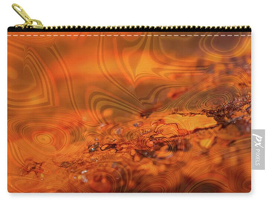 Rustic Nature Abstract 1 - Zip Pouch