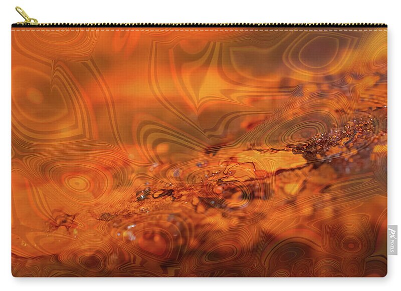 Rustic Nature Abstract 1 - Zip Pouch