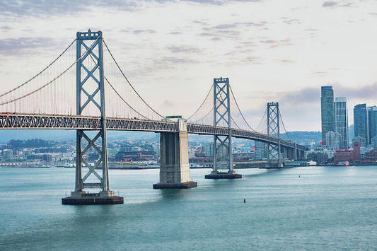 San Francisco Oakland Bay Bridge 1 - Art Print