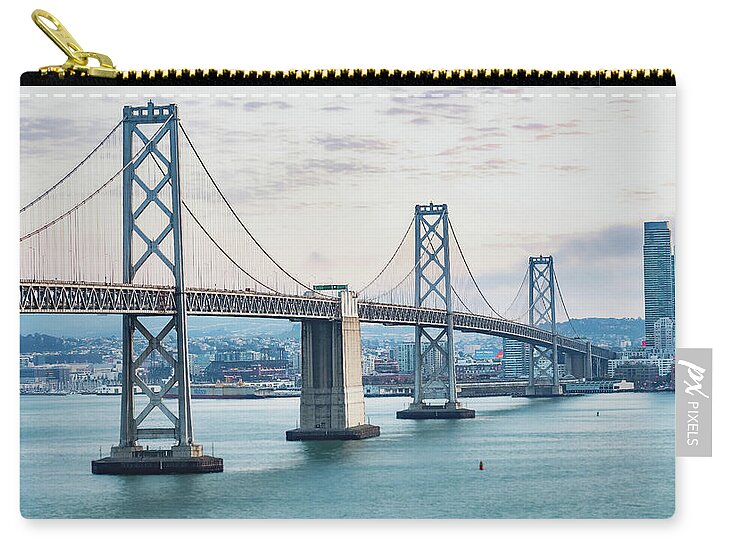San Francisco Oakland Bay Bridge 3 - Zip Pouch