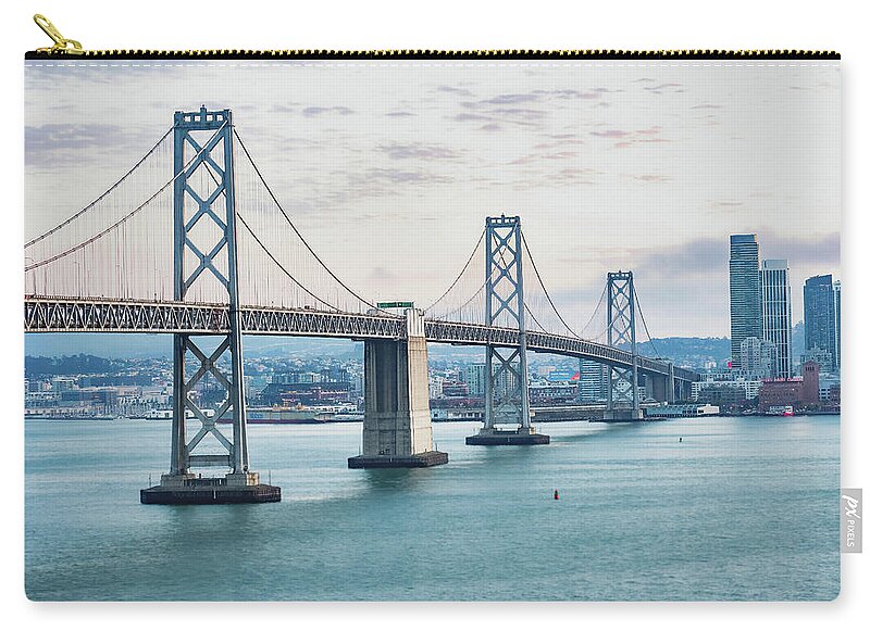 San Francisco Oakland Bay Bridge 3 - Zip Pouch