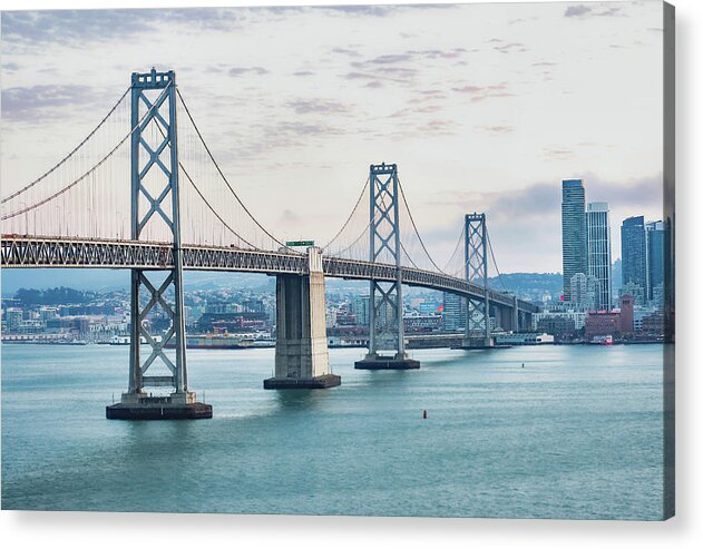 San Francisco Oakland Bay Bridge 1 - Acrylic Print
