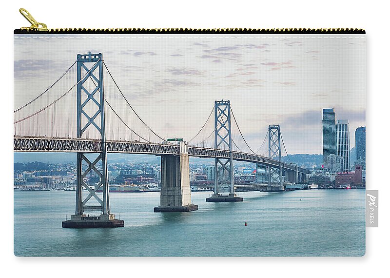 San Francisco Oakland Bay Bridge 3 - Zip Pouch