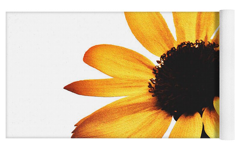 Sunny Sunflower Painting Art 1 - Yoga Mat