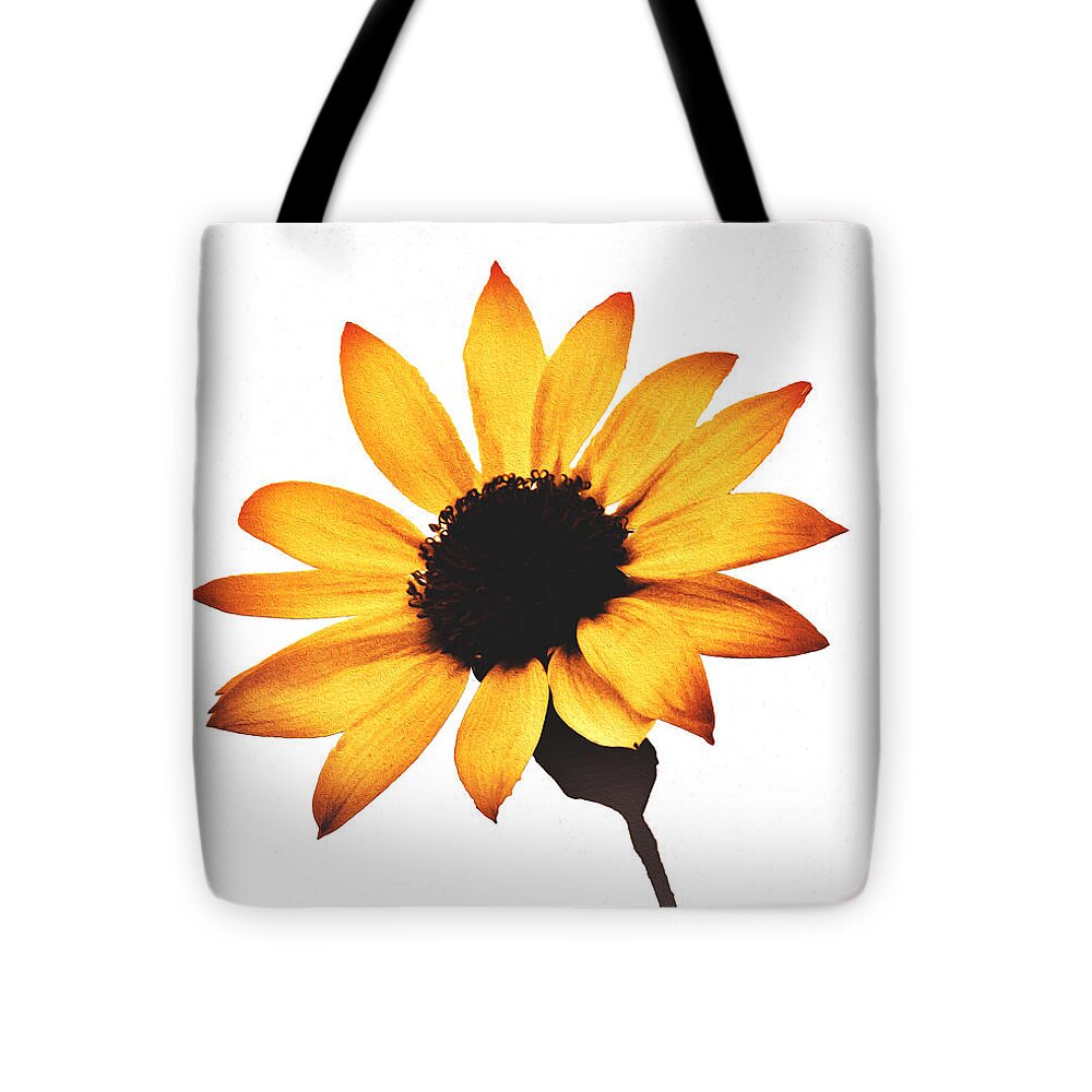 Sunny Sunflower Painting Art 1 - Tote Bag