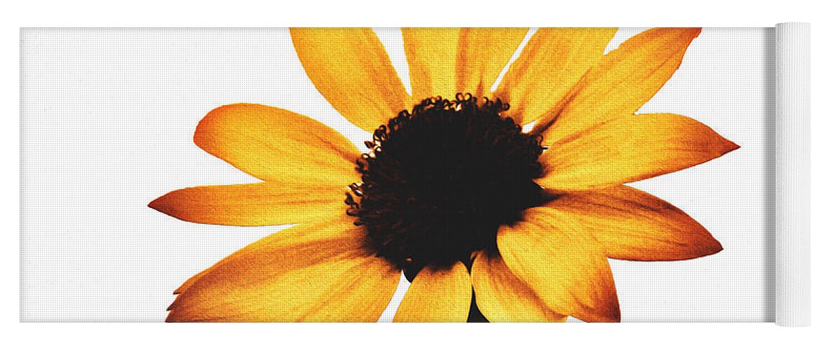 Sunny Sunflower Painting Art 1 - Yoga Mat