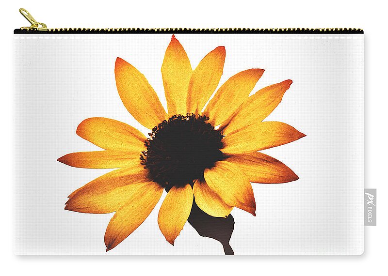 Sunny Sunflower Painting Art 1 - Zip Pouch