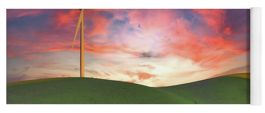 Sunset sky Turnibe Landscape 1 - Yoga Mat