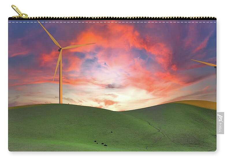 Sunset sky Turnibe Landscape 1 - Zip Pouch