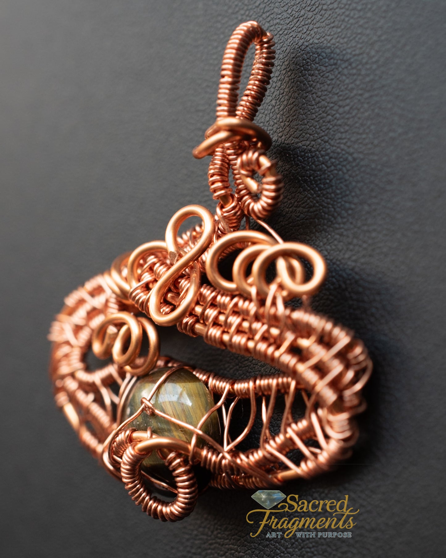 Tiger's Eye Power & Protection Pendant