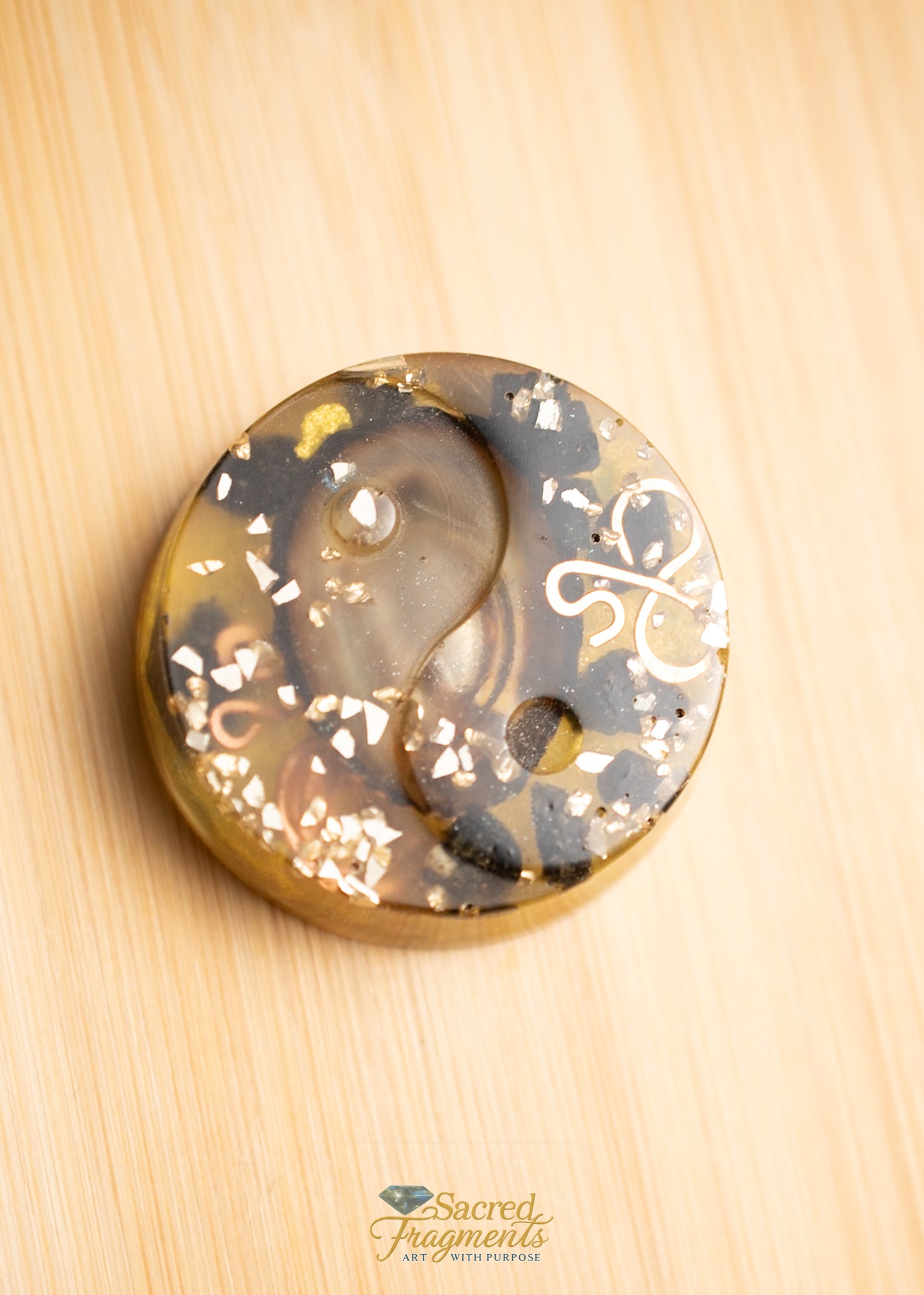 Yin Yang Orgone Energy Pocket Piece
