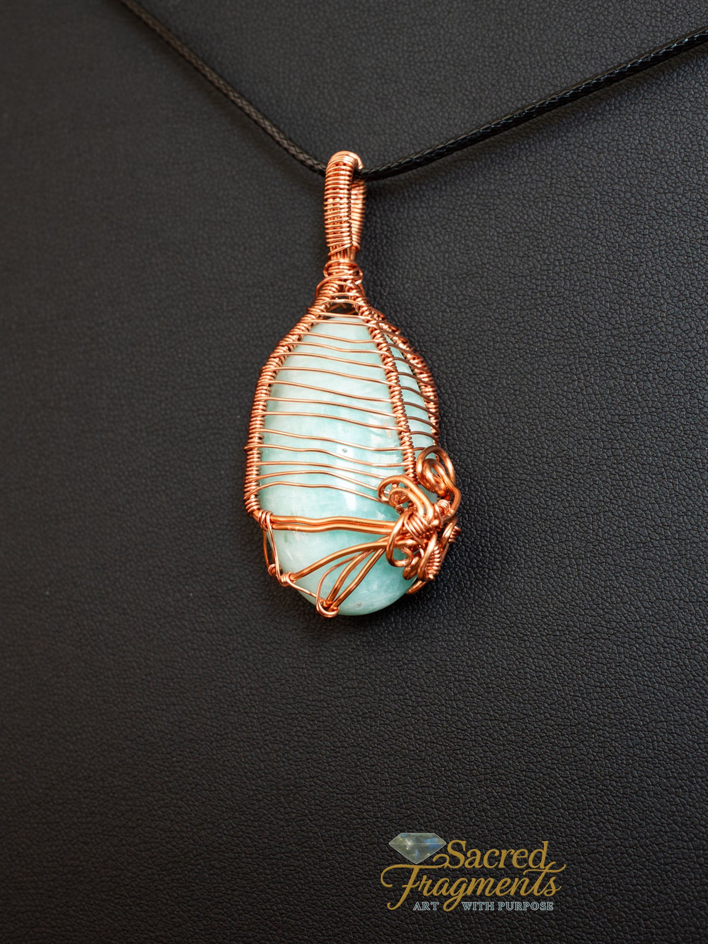 Amazonite Serenity & Fortune Pendant