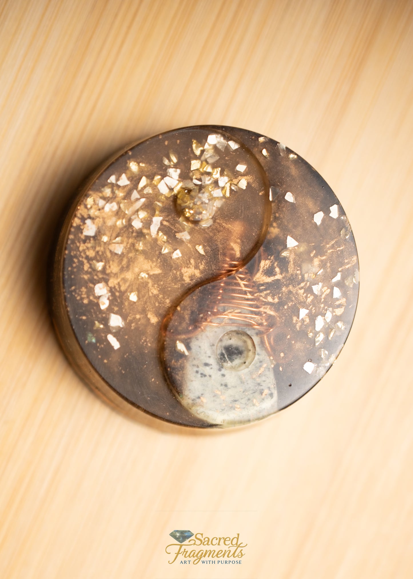 Yin Yang Orgone Energy Pocket Piece