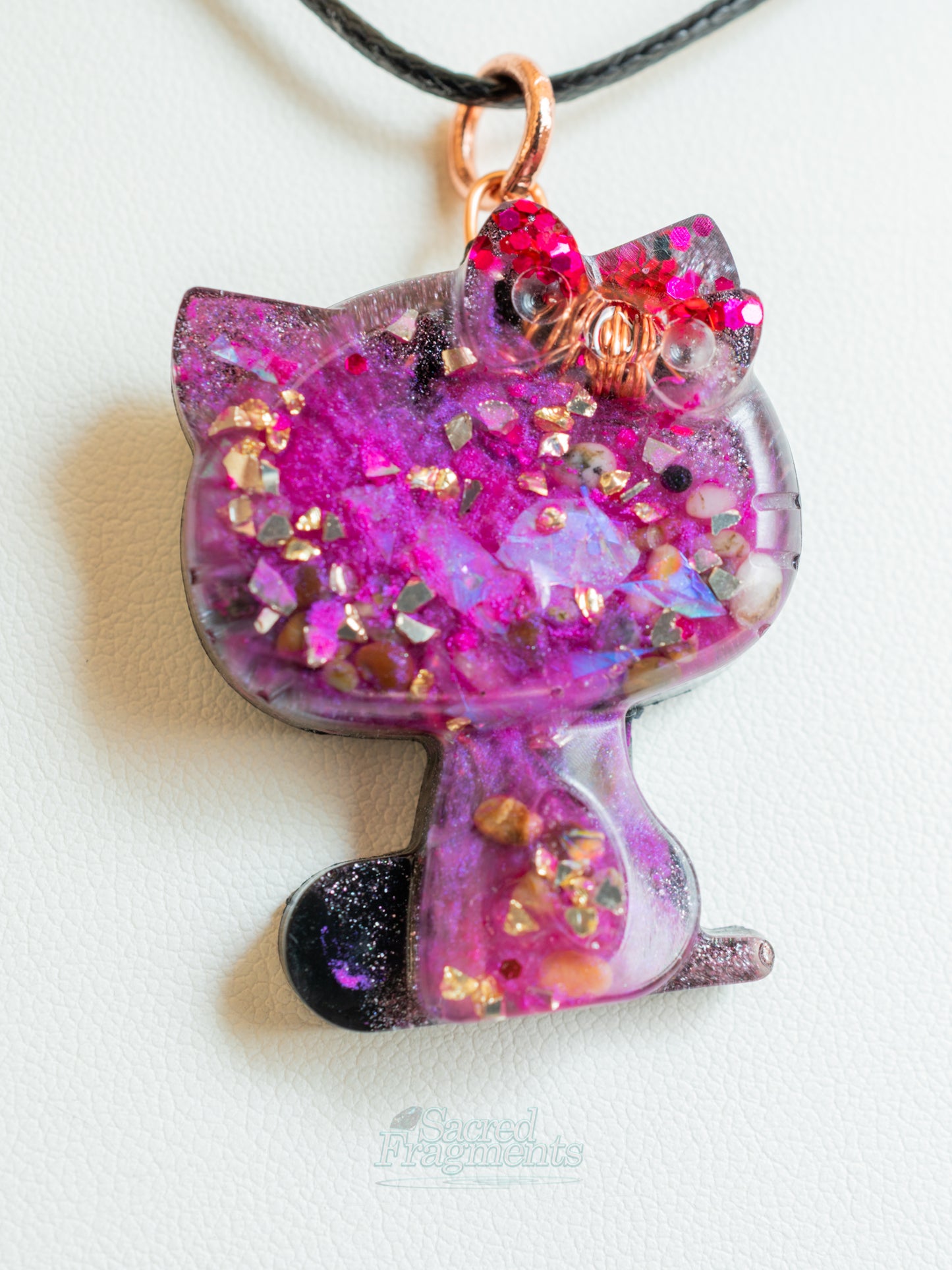 Cosmic Kitty Orgone Pendant