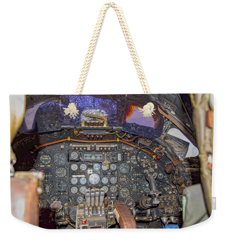 Castle Air Force Base Inside the Cockpit 1 - Weekender Tote Bag