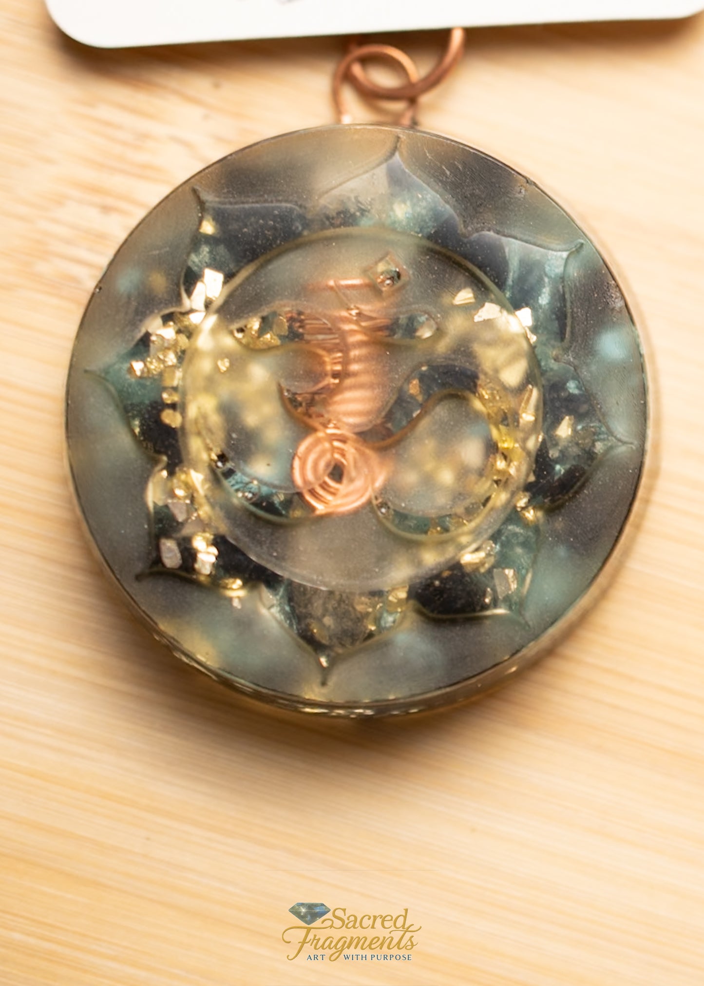 Om Orgonite Pendant