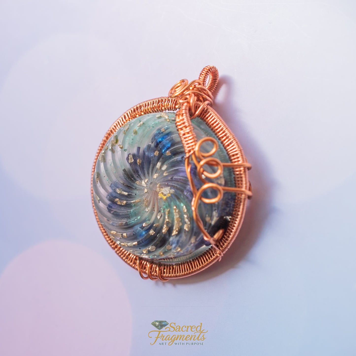 Vortex Orgonite Pendant