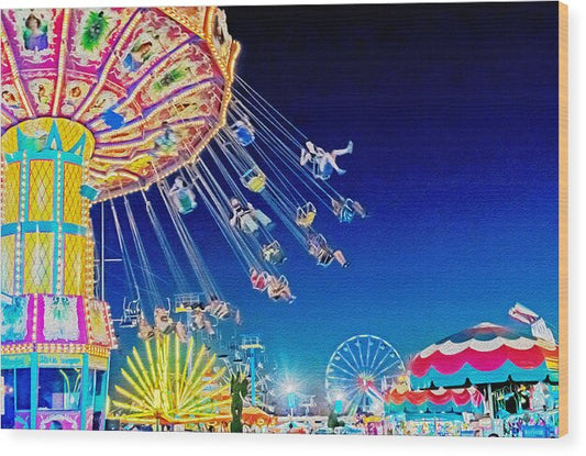 Cal-Expo Sacramento California 3 - Wood Print