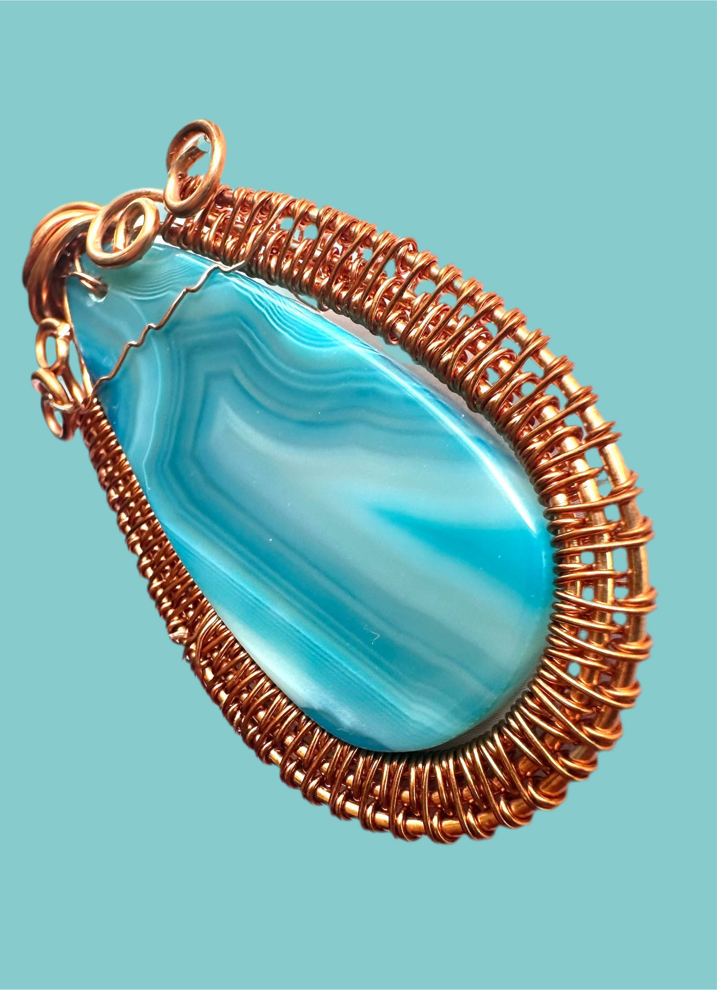 Banded Agate • Clear your Mind Amulet