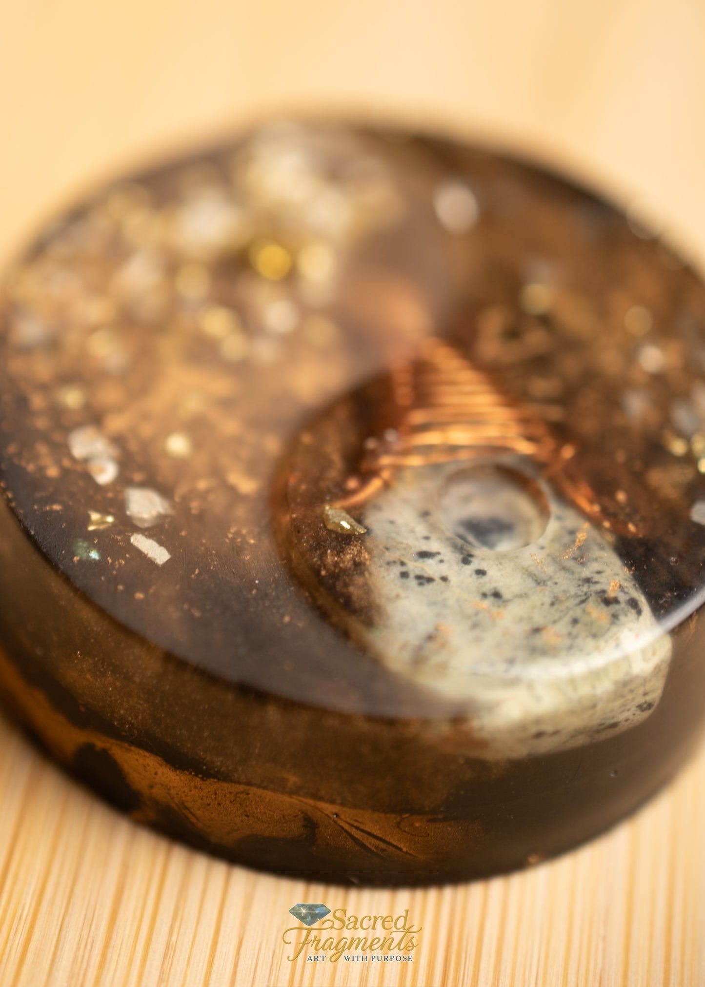 Yin Yang Orgone Energy Pocket Piece